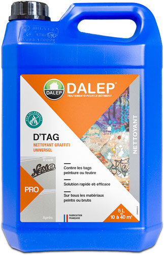 D'TAG Nettoyant Graffiti Universel - Bati-Traitement.fr